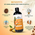 Nake Organica Argan Shampoo - Frizzy Hair | Grocsy