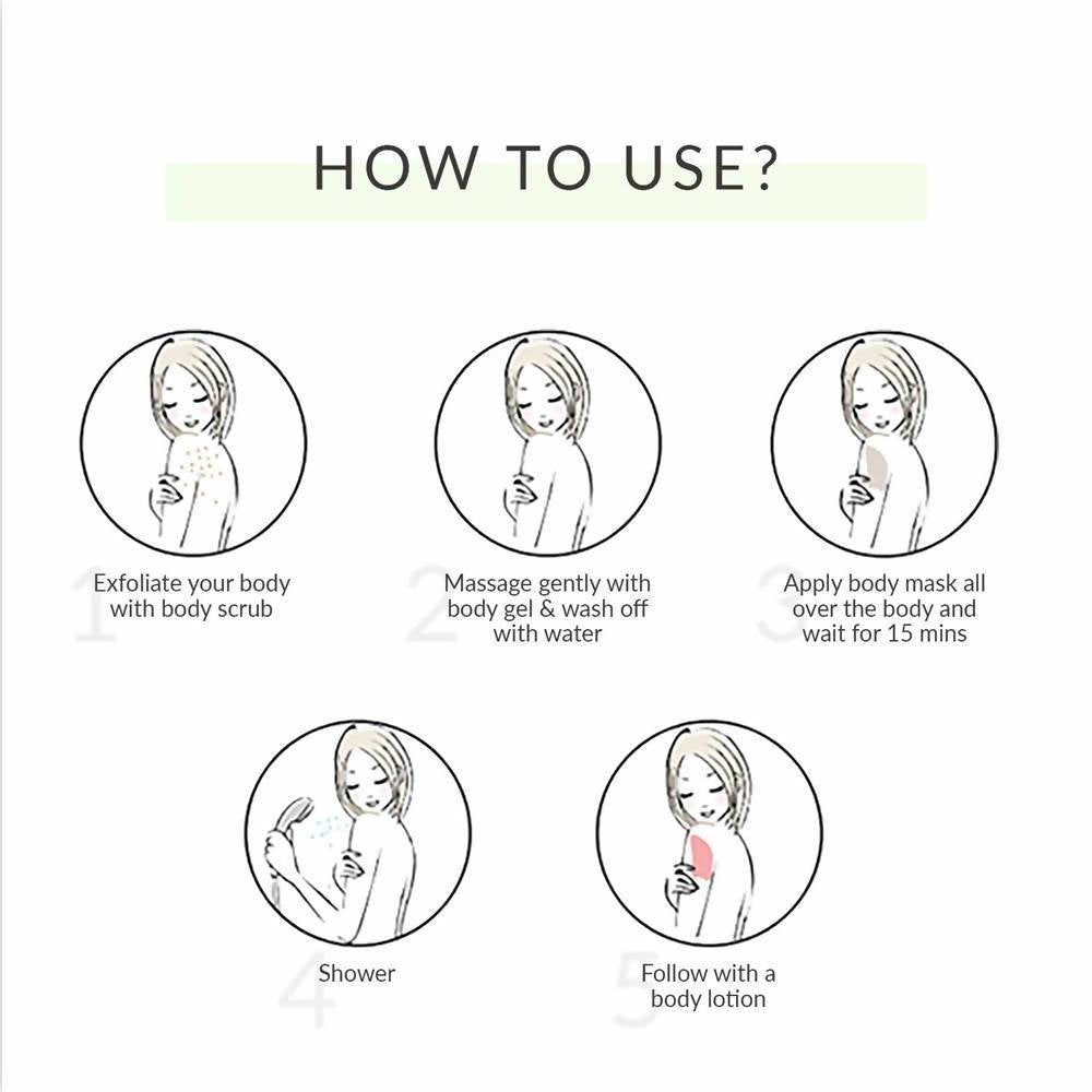Kaina Chocolate Body Polishing Kit (Set of 5) | Grocsy