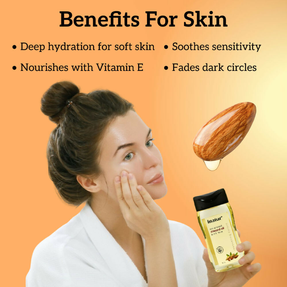 Inatur Almond Oil | Grocsy