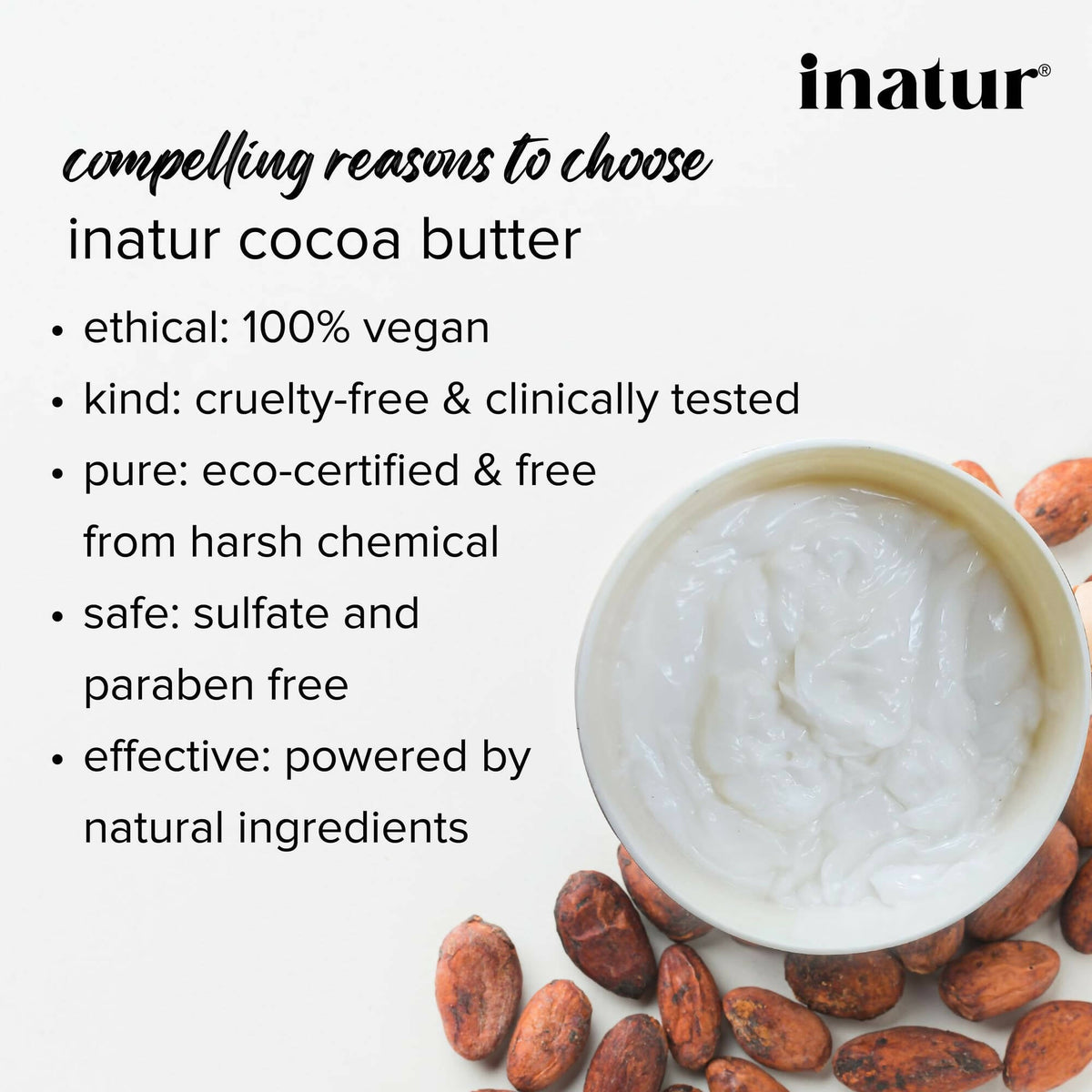Inatur Cocoa Body Butter | Grocsy