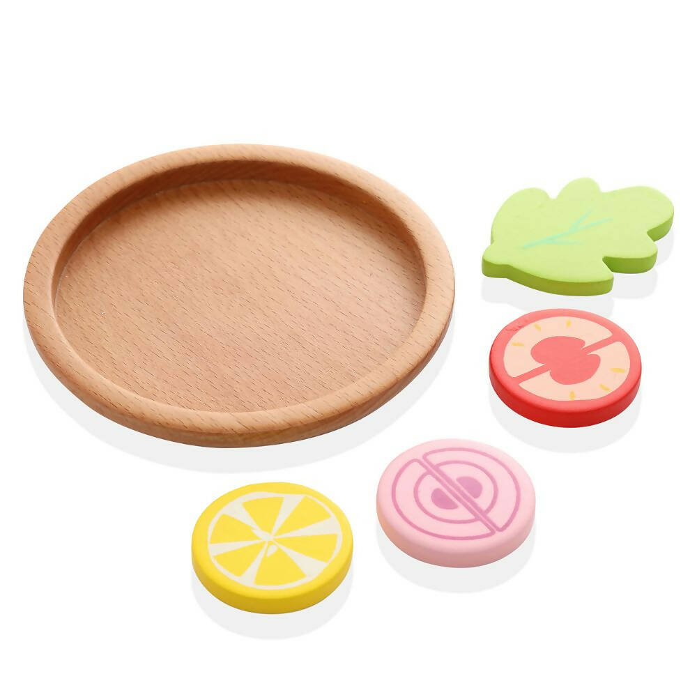 Nesta Toys Kitchen Play Set | Beech Wood Cooking Set | Grocsy