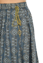 Mominos Fashion Moeza Cotton Grey Printed Lehenga (Lancha) | Grocsy