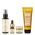 Kama Ayurveda Daily Essentials CSMS (Cleanser, Serum, Moisturizer, Sunscreen) Combo | Grocsy