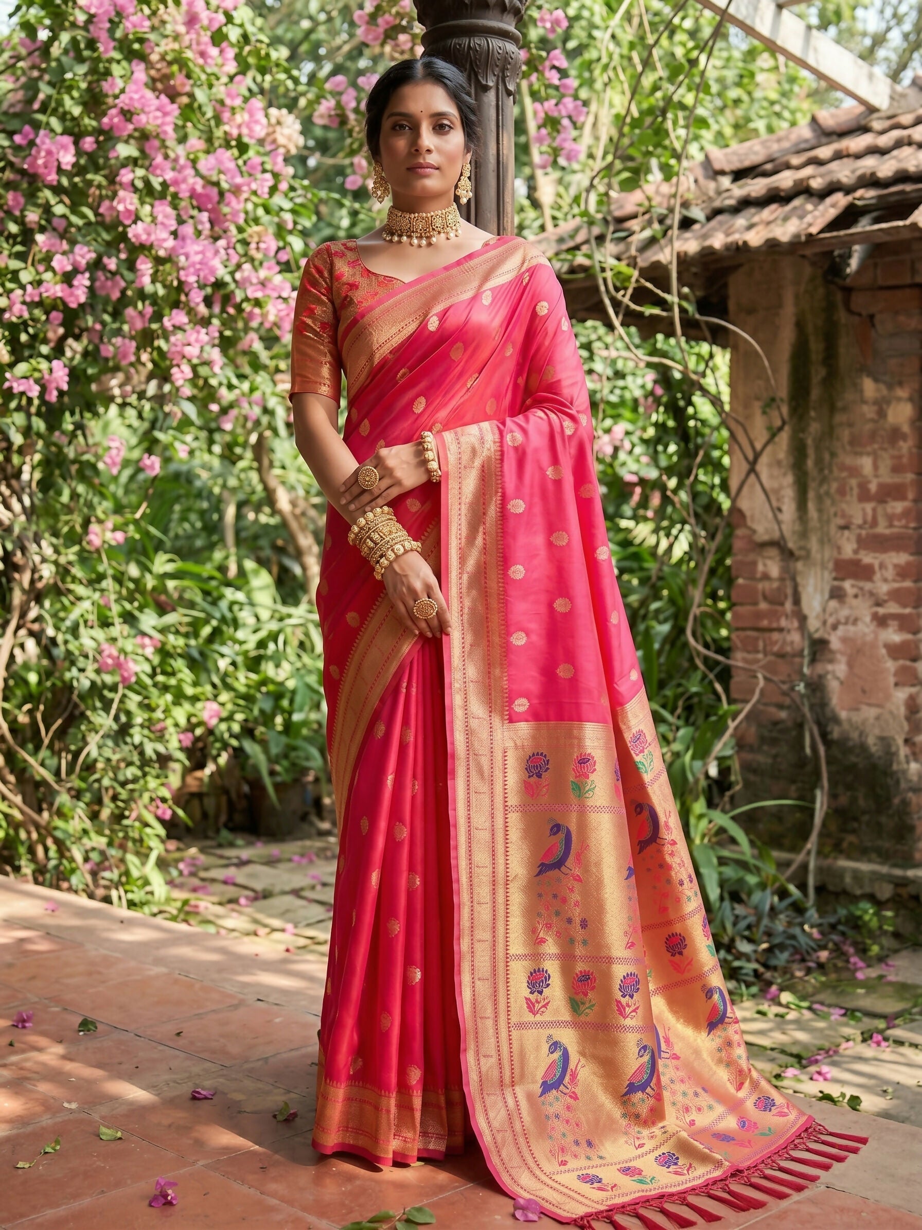 Shree Shyam Fashion Light Pink Soft Silk Saree | Grocsy