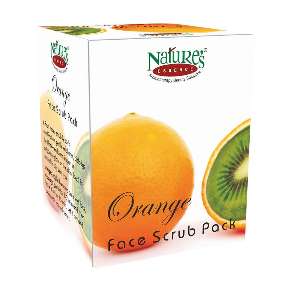 Nature's Essence Orange Face Scrub Pack | Grocsy
