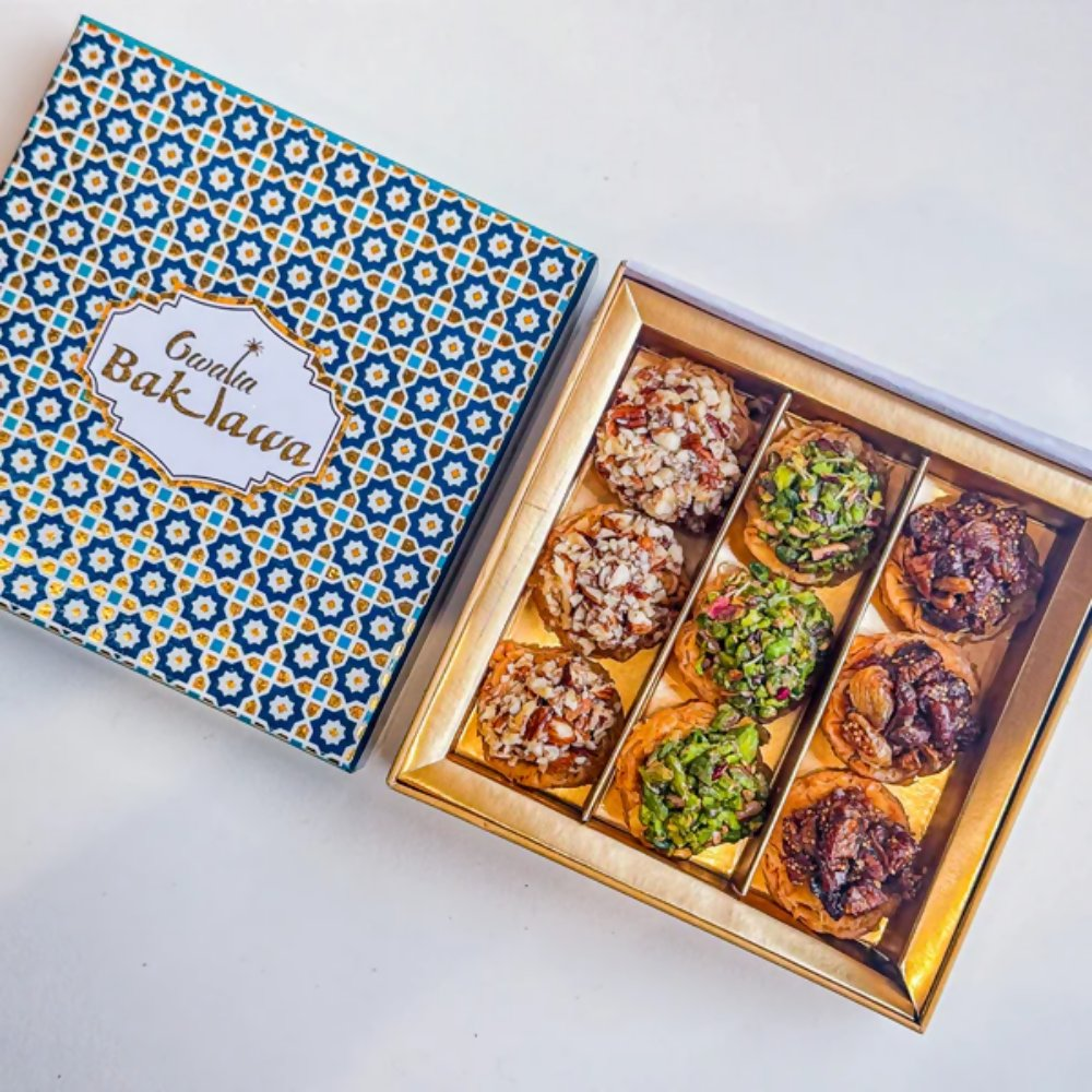 Gwalia Sweets Assorted Tart Baklawa Box | Grocsy