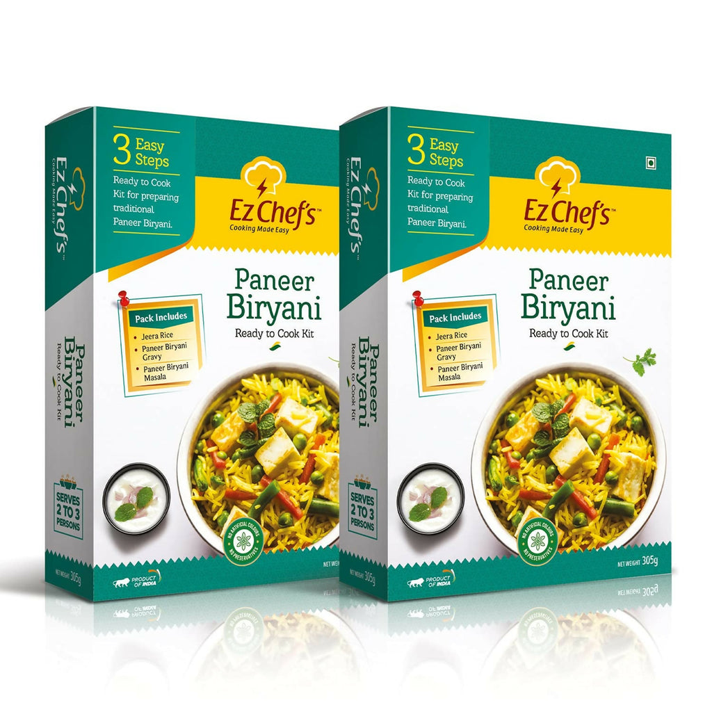 Ez Chef's Paneer Biryani Kit | Grocsy