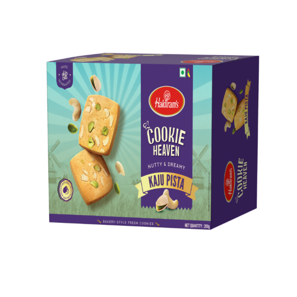 Haldiram's Kaju Pista Cookies | Grocsy
