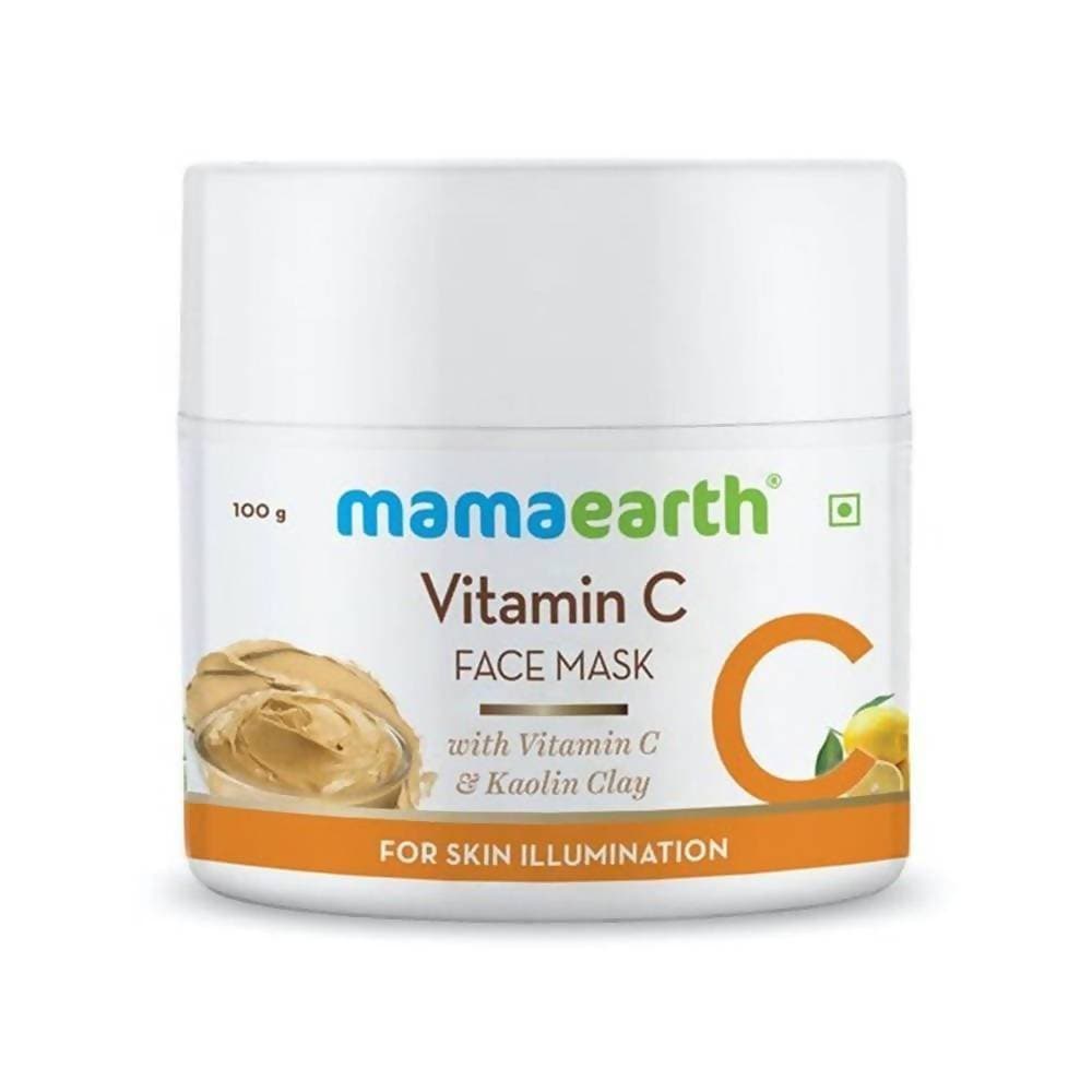 Mamaearth Vitamin C Face Cream + Face Mask + Face Toner Combo | Grocsy