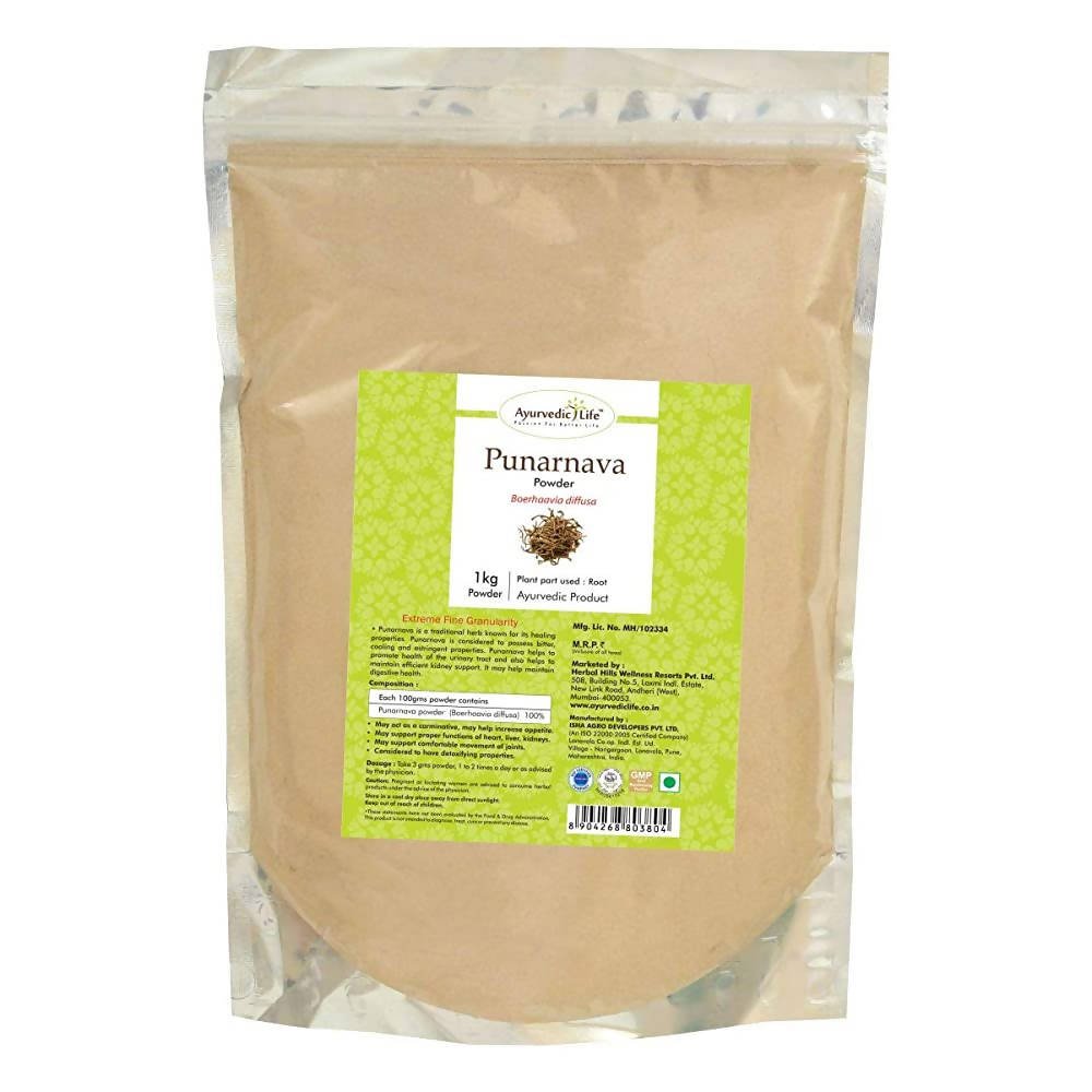 Ayurvedic Life Punarnava Powder | Grocsy