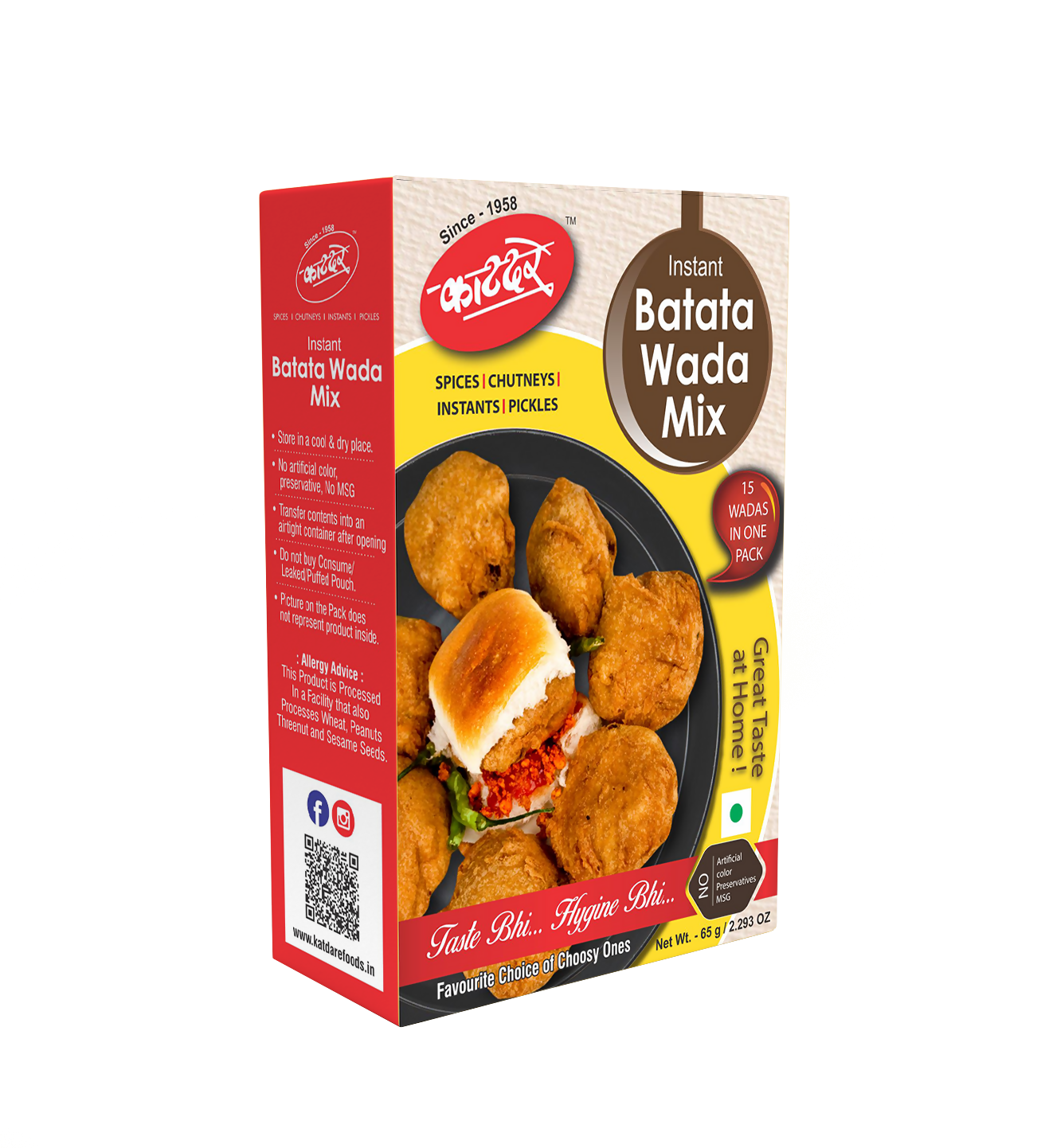 Katdare Foods Instant Batata Wada Mix | Grocsy