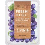 Tonymoly Fresh To Go Grape Mask Sheet Pore Care - Korean Skincare | Grocsy