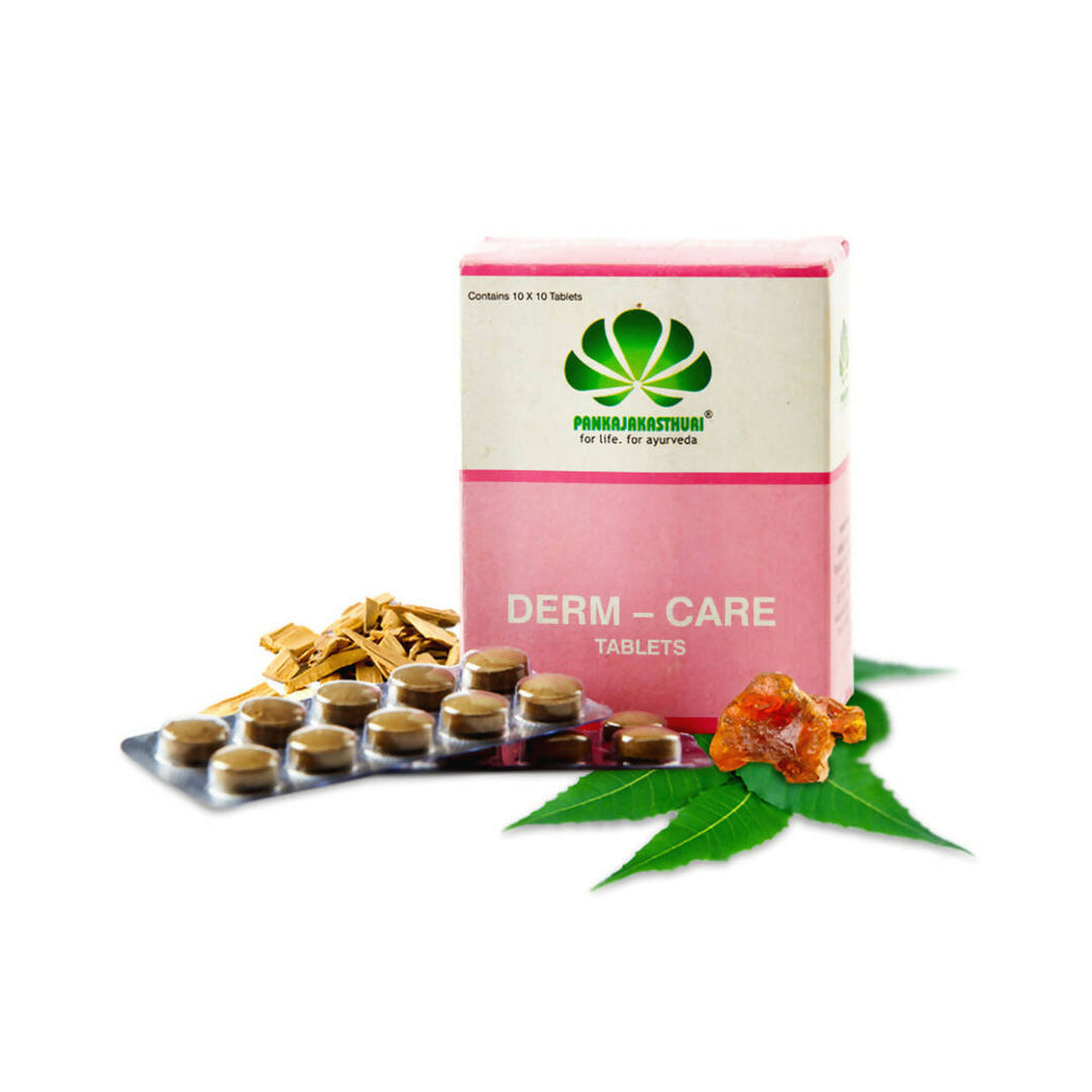 Pankajakasthuri Derm Care Tablets | Grocsy
