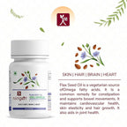 Ningen Flax Seed Oil Capsules | Grocsy