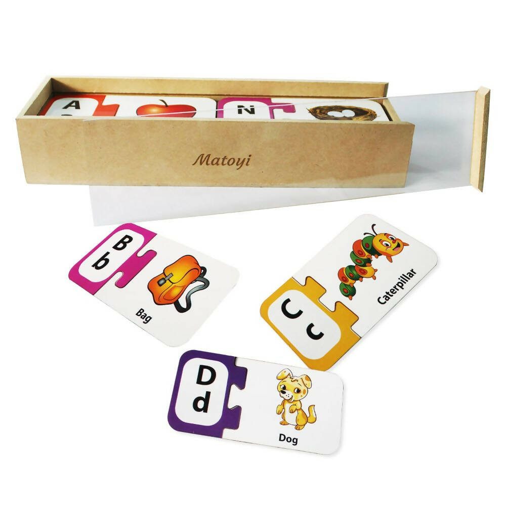 Matoyi Educational Puzzles Kit (Alphabets & Numbers) | Grocsy