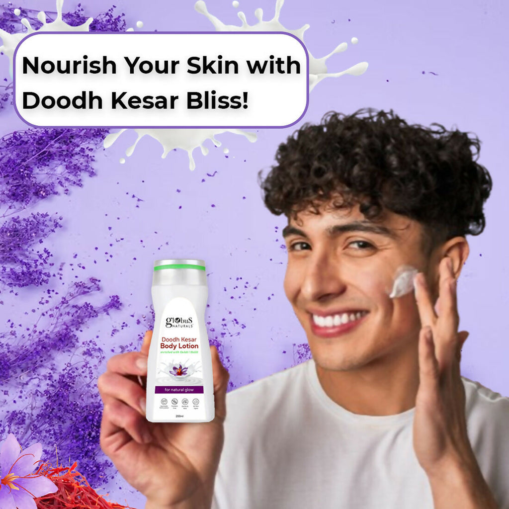 Globus Naturals Doodh Kesar Body Lotion | Grocsy
