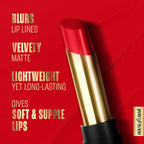 Lakme Absolute Beyond Matte Lipstick - 101 Red Rage | Grocsy