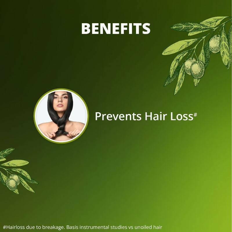 Bajaj 100% Pure Olive Oil for Prevents Hair Loss | Grocsy