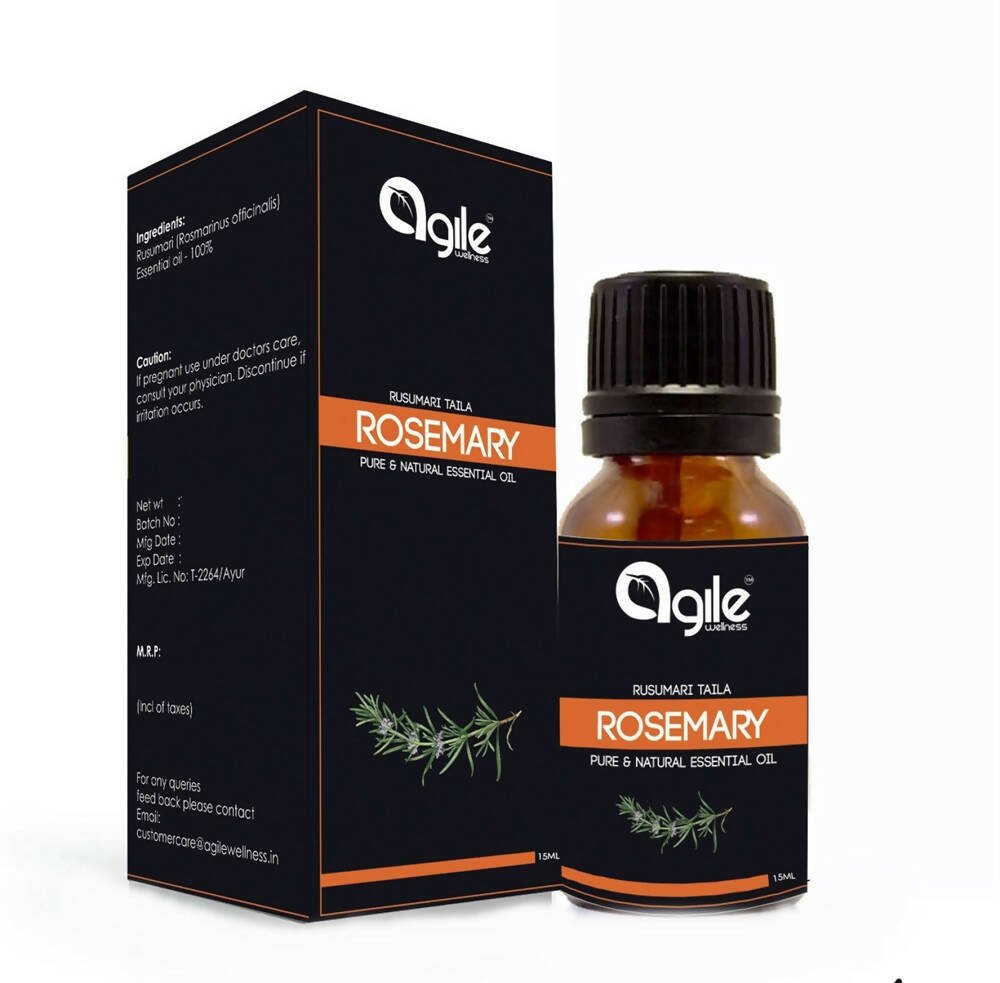 Agile Wellness Rosemary Carrier Oil | Grocsy