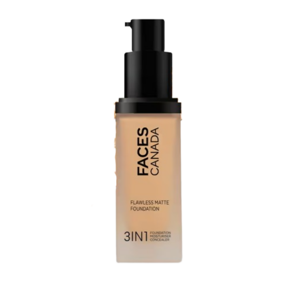 Faces Canada Flawless Matte Foundation - Honey Beige 031 | Grocsy