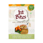 Pristine 1st Bites Baby Cereal Stage-3 Organic Wheat, Spinach & Carrot | Grocsy