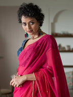 Suta Multi Color Woven Design Pure Cotton Saree | Grocsy