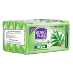 BoroPlus Antiseptic And Moisturising Bathing Neem Soap With Neem, Tea Tree, Aloe Vera & Shea Butter | Grocsy