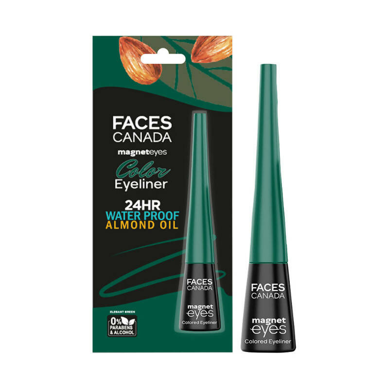 Faces Canada Magneteyes Colored Eyeliner - Elegant Green | Grocsy