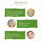 Khadi Essentials Neem Serum Sheet Mask | Grocsy