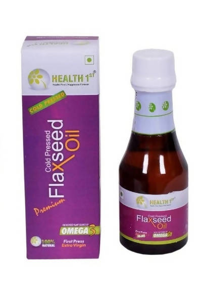 Health 1st Cold Pressed Flaxseed Oil | Grocsy