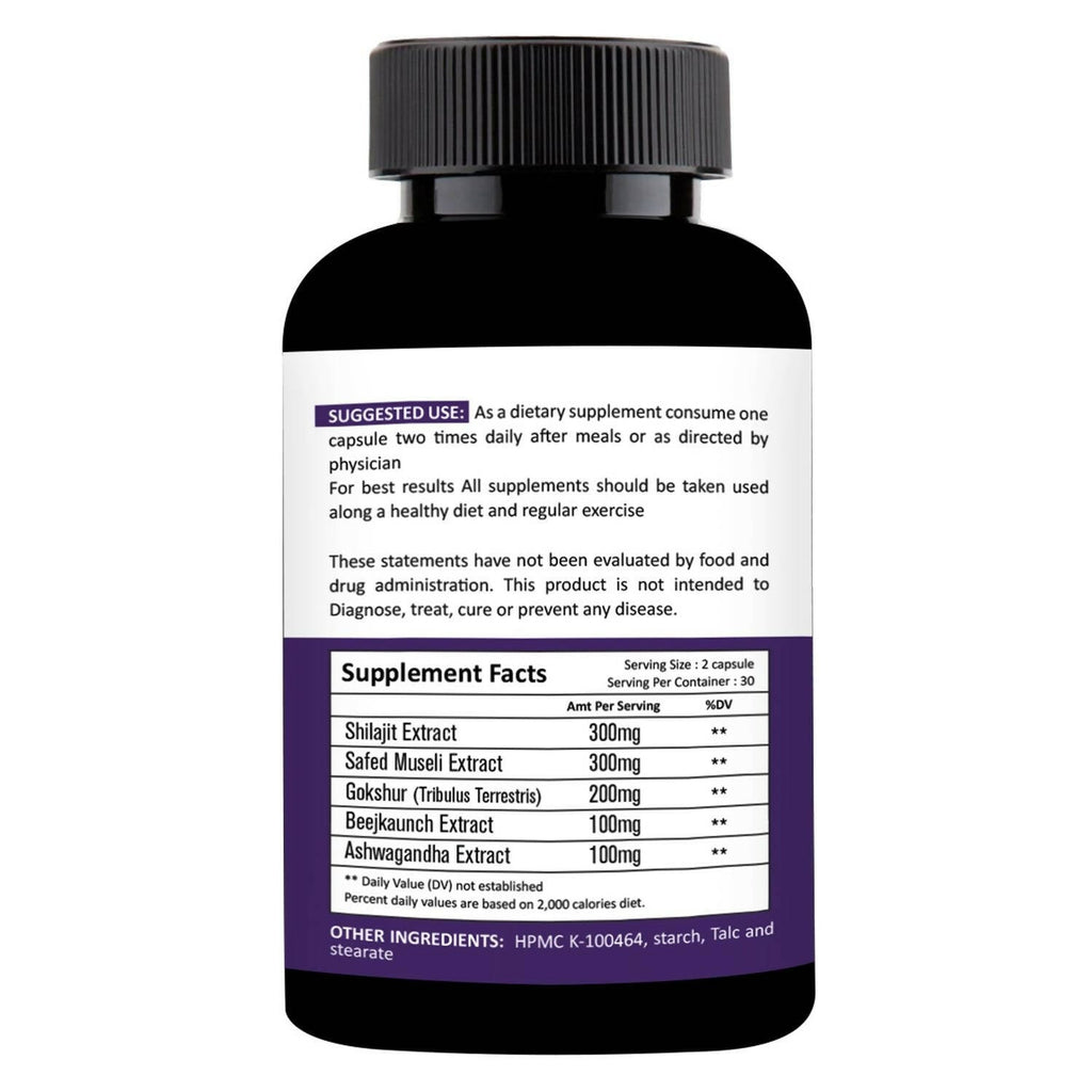 Nutracology T 3X Power Testosterone Booster For Muscle Strength Energy For Men | Grocsy