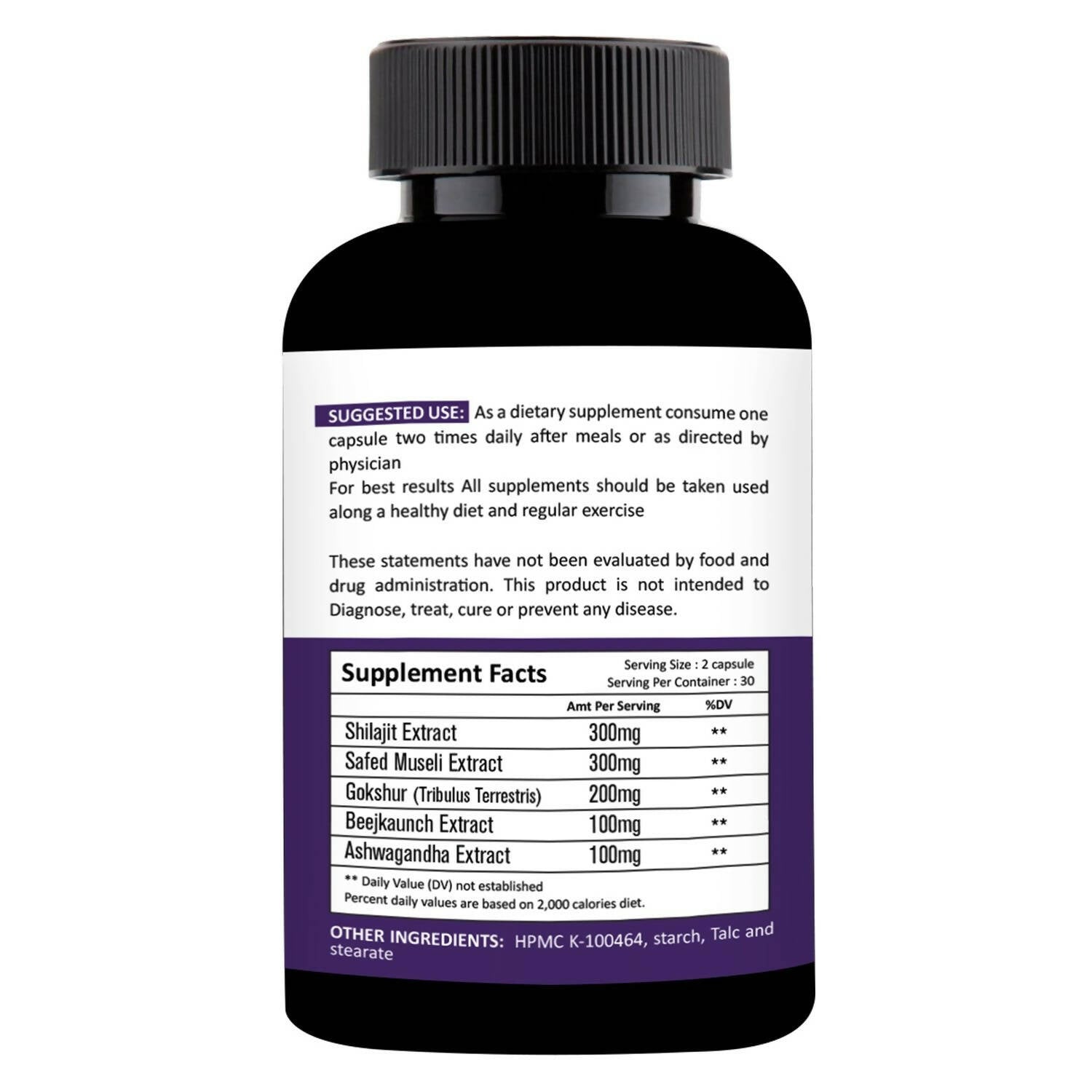 Nutracology T 3X Power Testosterone Booster For Muscle Strength Energy For Men | Grocsy