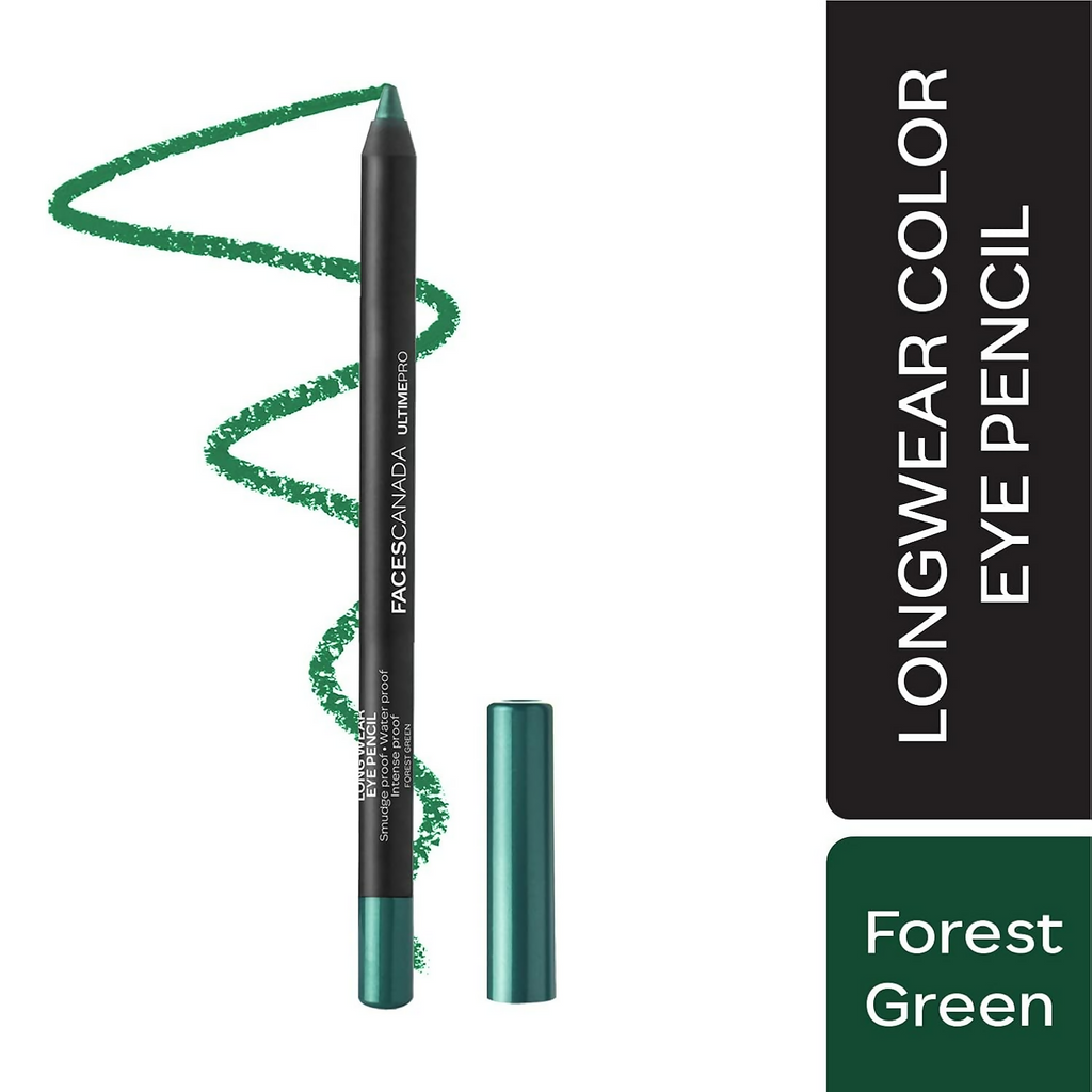 Faces canada Ultime Pro Eyeliner Pencil - Forest Green | Grocsy