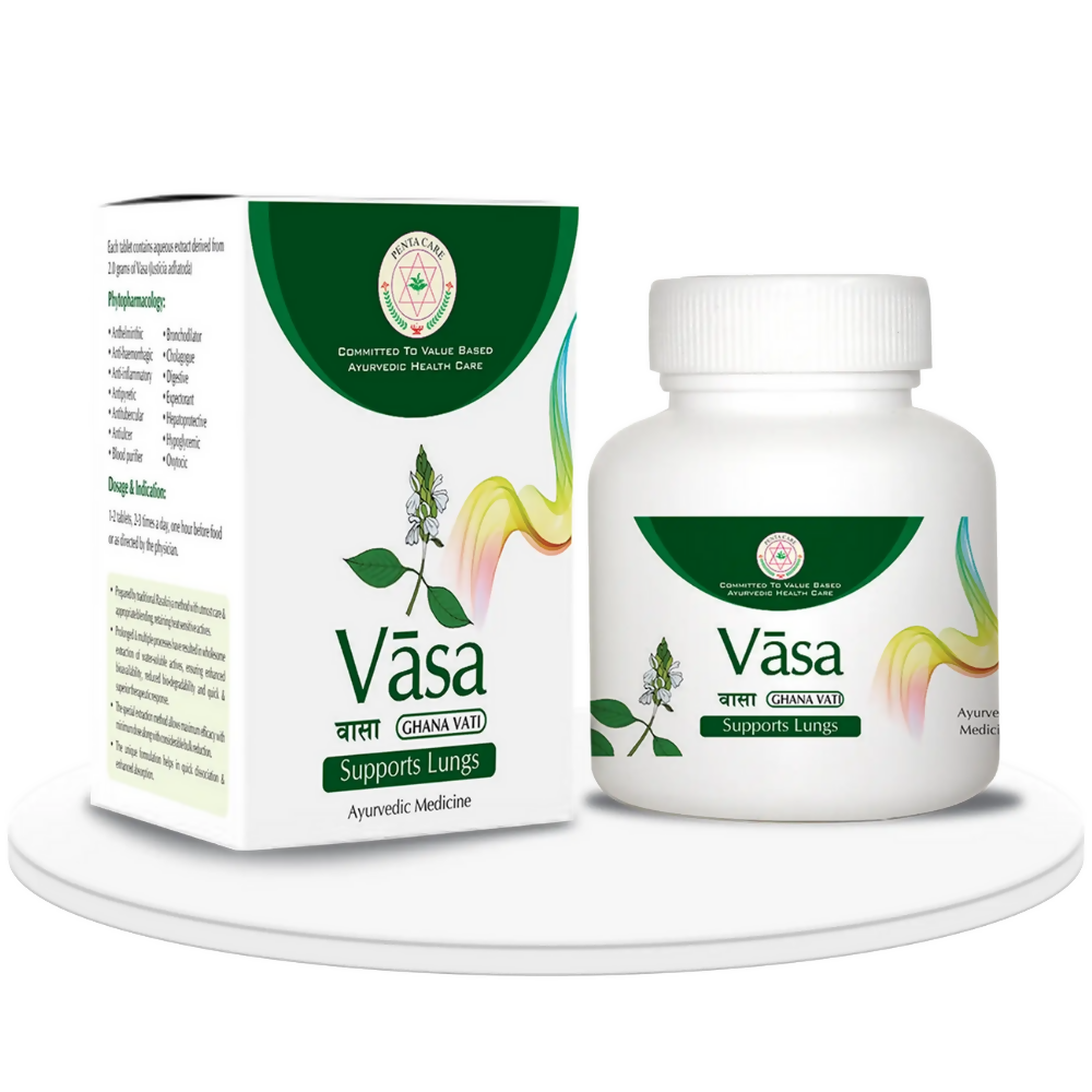 Pentacare Ayurveda Vasa Ghanavati | Grocsy