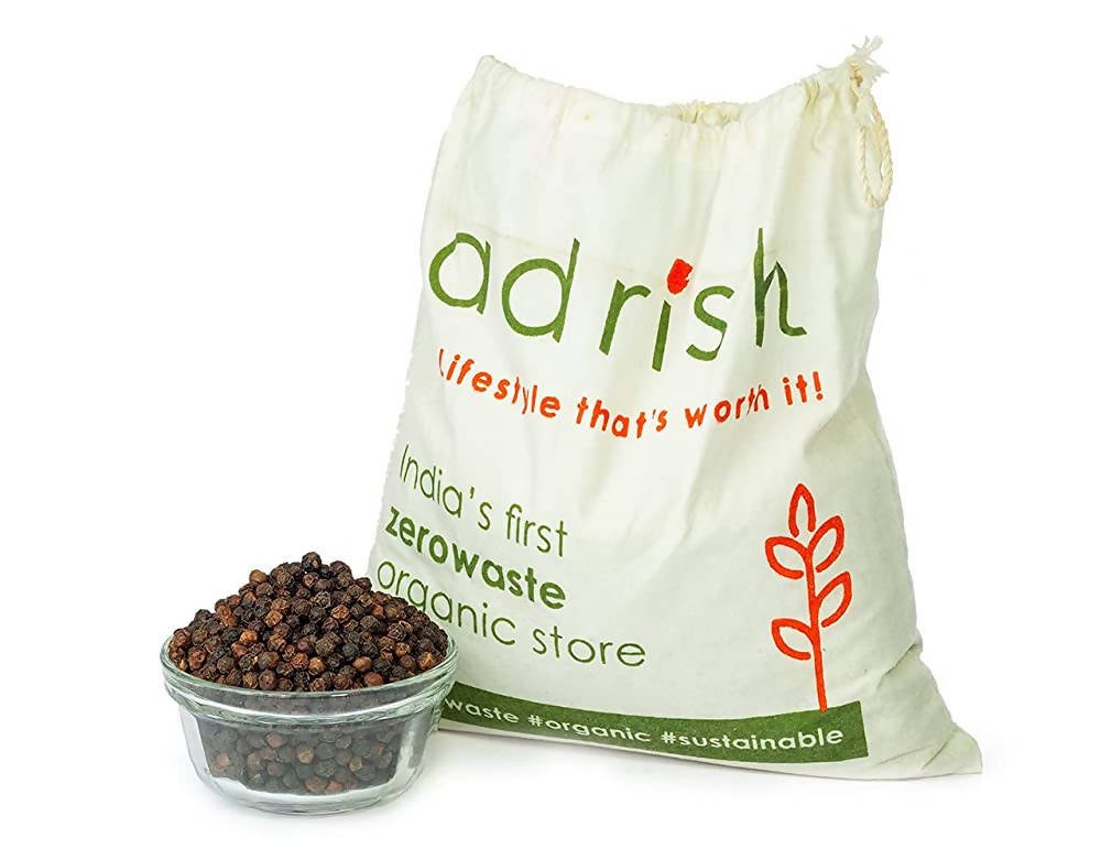 Adrish Black Pepper Whole | Grocsy