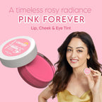 Clensta Lip Cheek Tint - Pink Forever, with Goodness of Vitamin E & Castor Oil | Grocsy