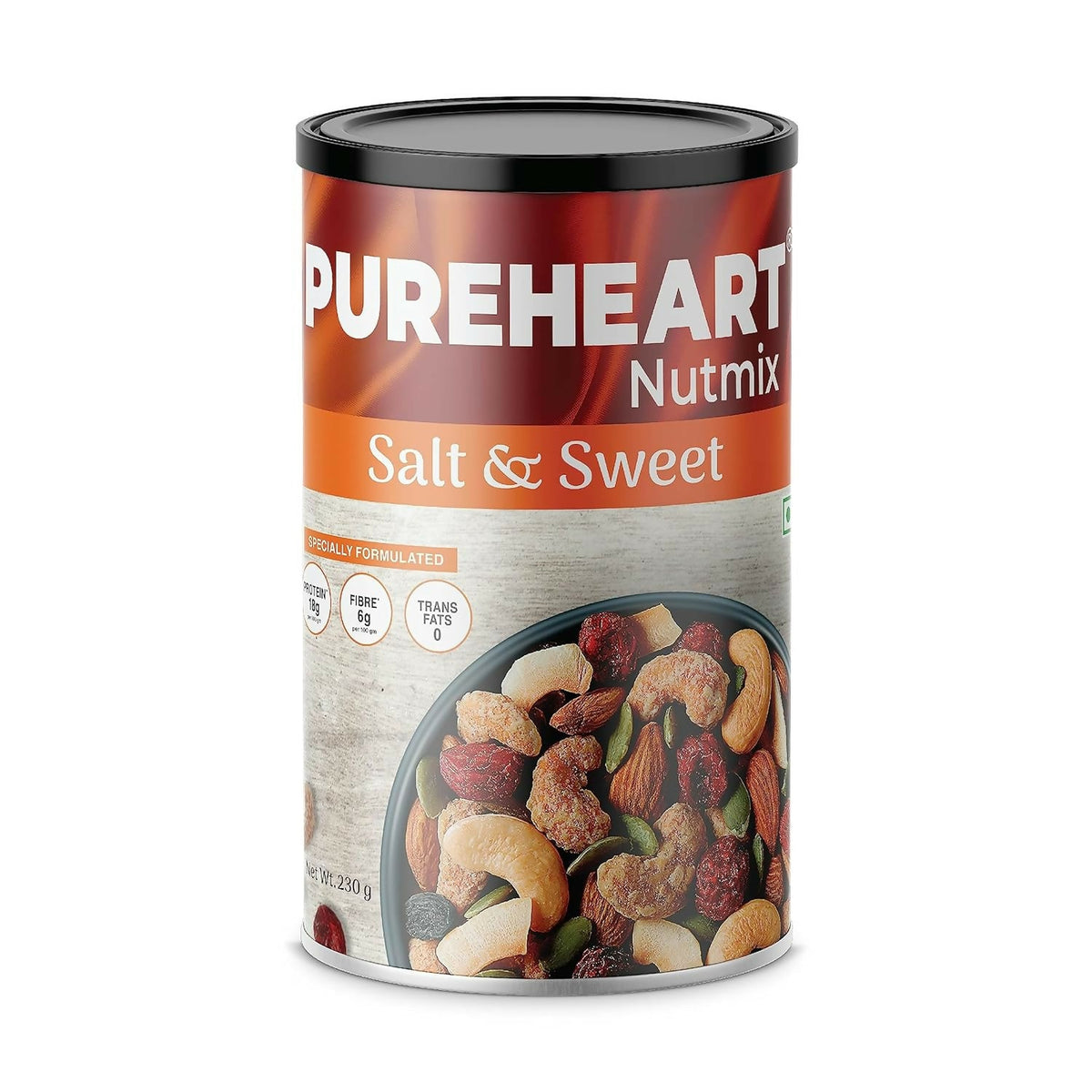 Pureheart Nutmix Salt & Sweet Dry Fruits | Grocsy