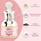 Globus Naturals Rice Ceramide Revival Face Serum, For Korean Glass Skin | Grocsy
