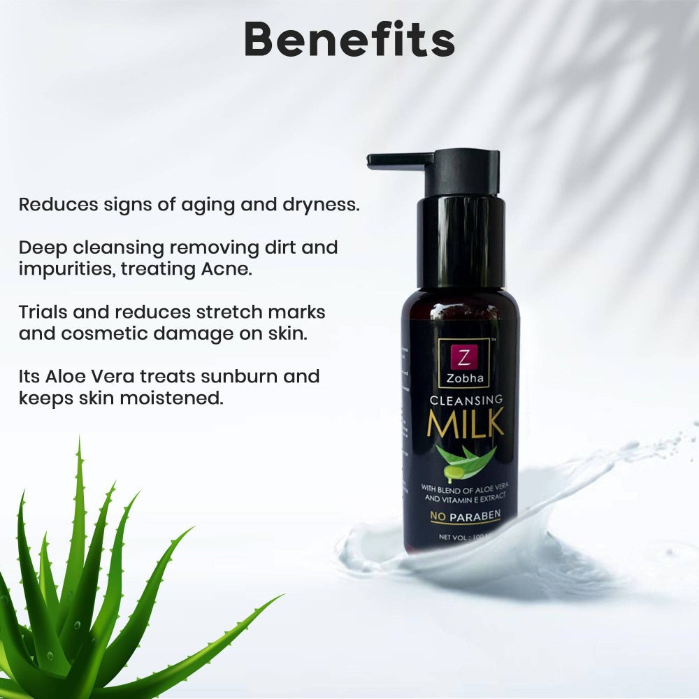 Zobha Cleansing Milk | Grocsy
