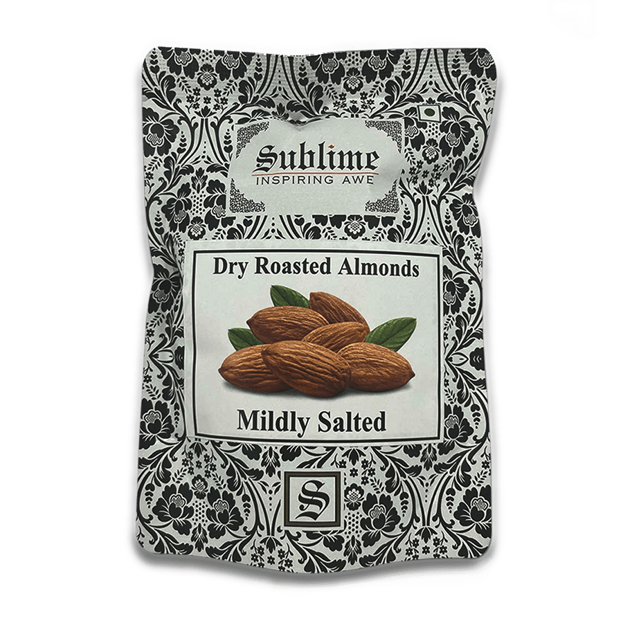 Sublime Inspiring Awe Roasted Almonds Salted | Grocsy