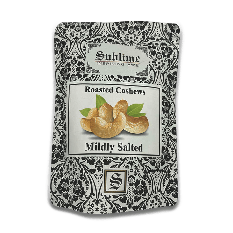 Sublime Inspiring Awe Roasted Cashews Salted | Grocsy