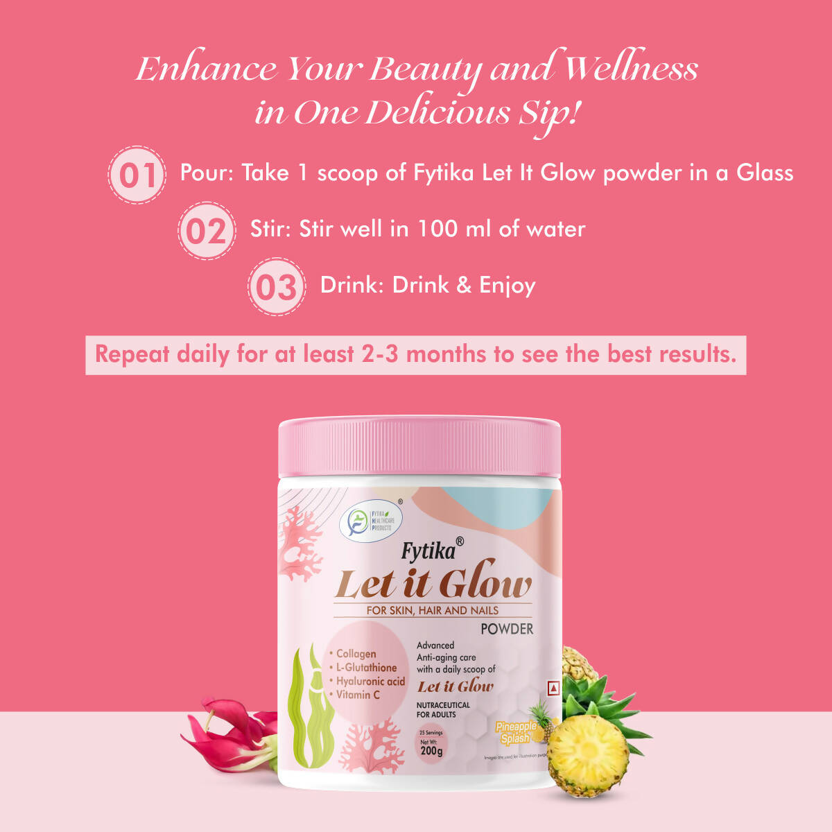 Fytika Let It Glow Collagen Powder | Grocsy