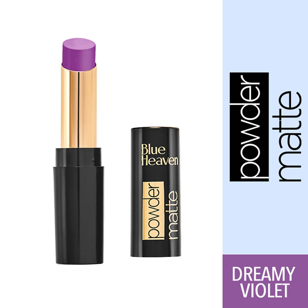 Blue Heaven Powder Matte Lipstick Dreamy Voilet | Grocsy