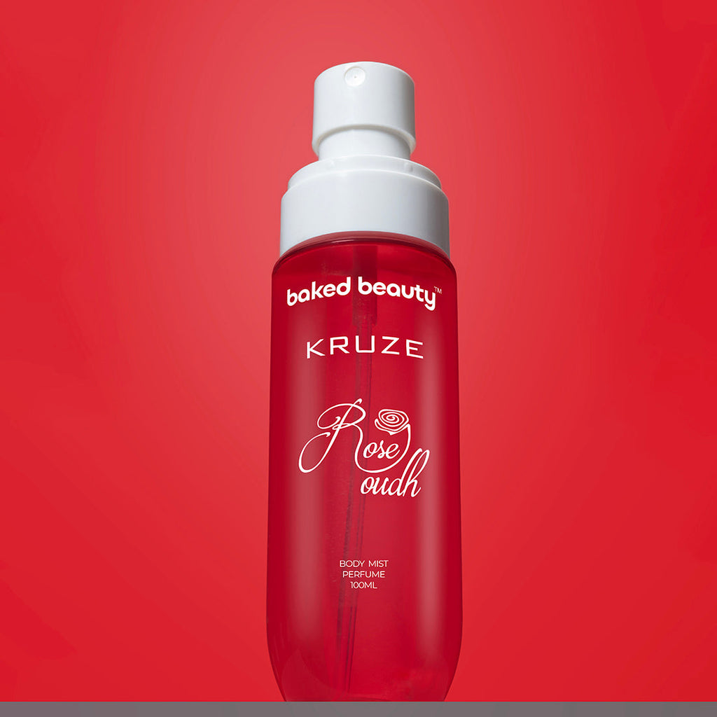 Baked Beauty Kruze Rose Oudh Body Mist | Grocsy
