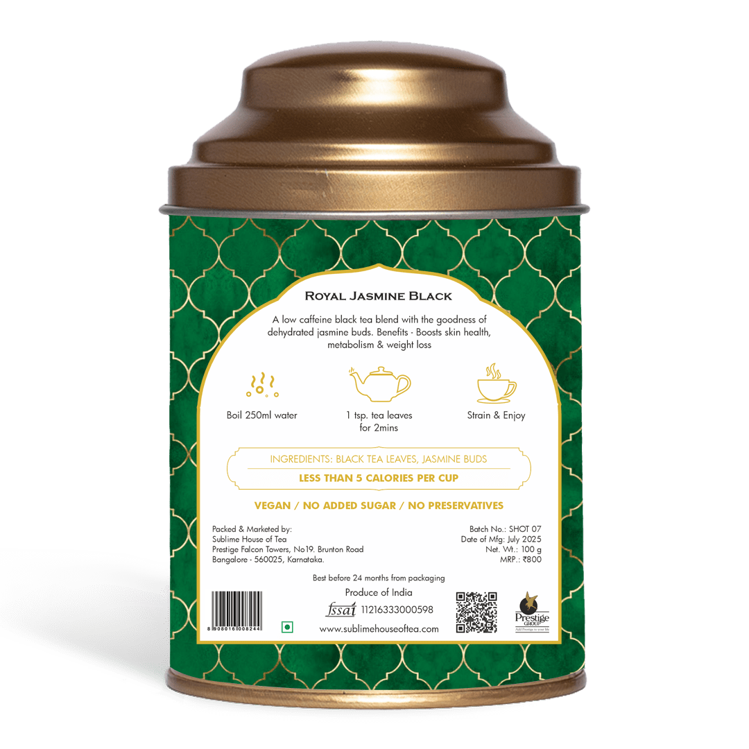 Sublime Inspiring Awe Royal Jasmine Black | Grocsy