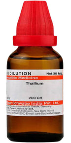Dr. Willmar Schwabe India Thallium Dilution | Grocsy