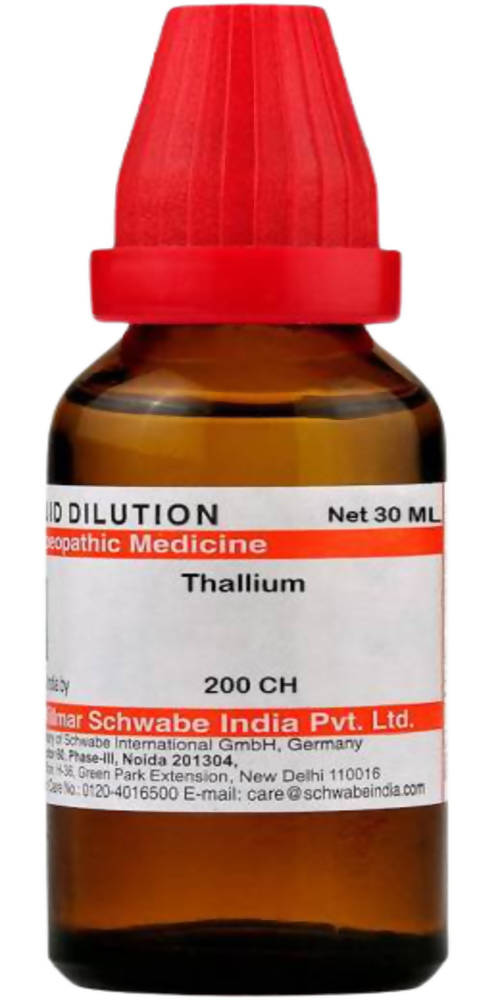 Dr. Willmar Schwabe India Thallium Dilution | Grocsy