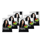Nisha Henna Based Hair Color Natural Black | Grocsy