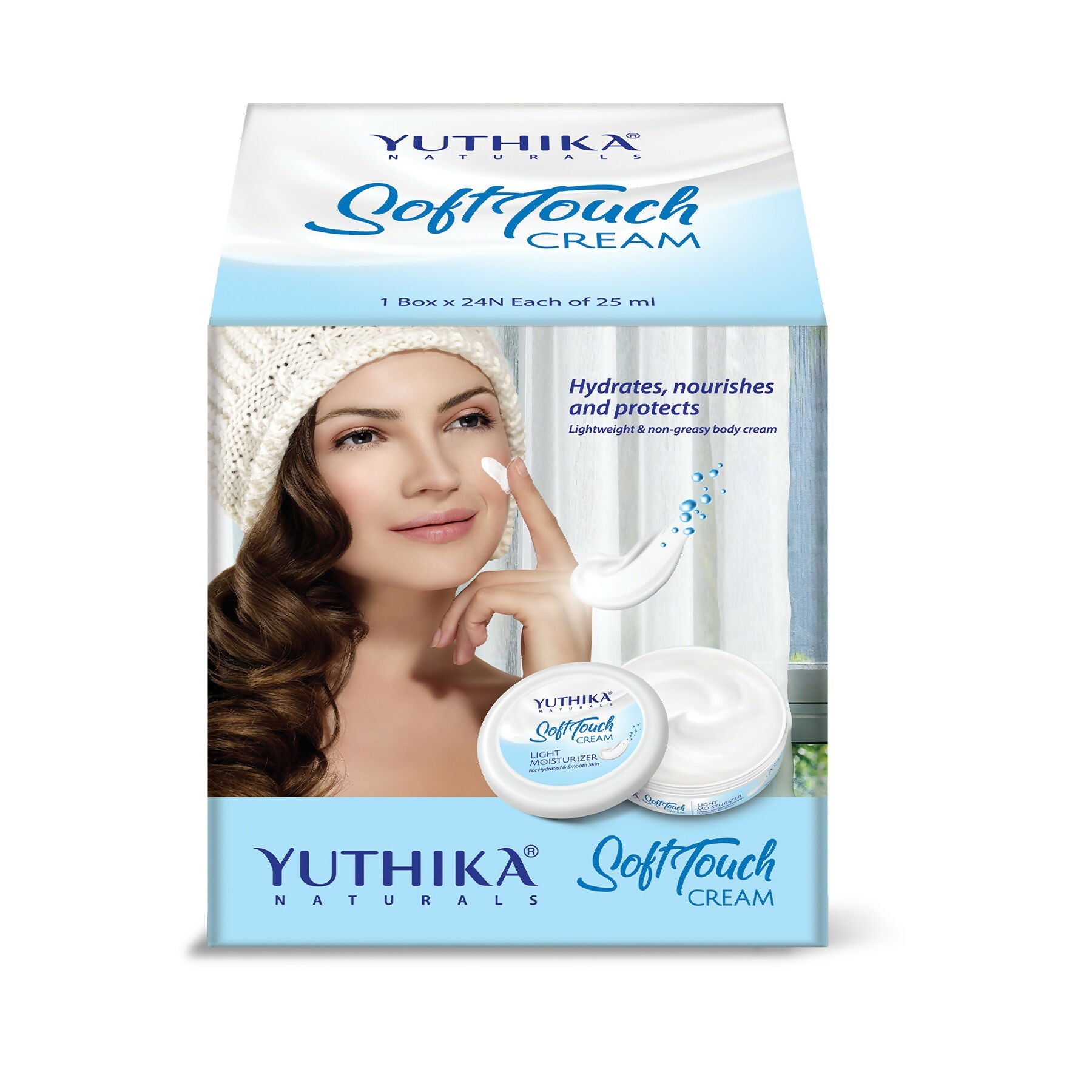Yuthika Naturals Soft Touch Light Moisturizer Cream | Grocsy
