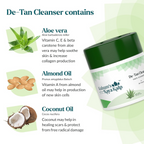 Kulsum's Kaya Kalp De-Tan Cleanser With Aloe Vera & Almond | Grocsy